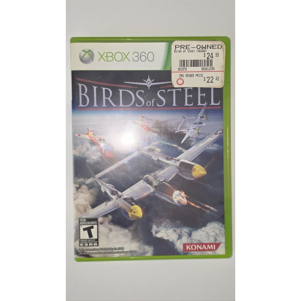Birds of Steel - Xbox 360 Video Game - WWII Aerial Combat Simulation